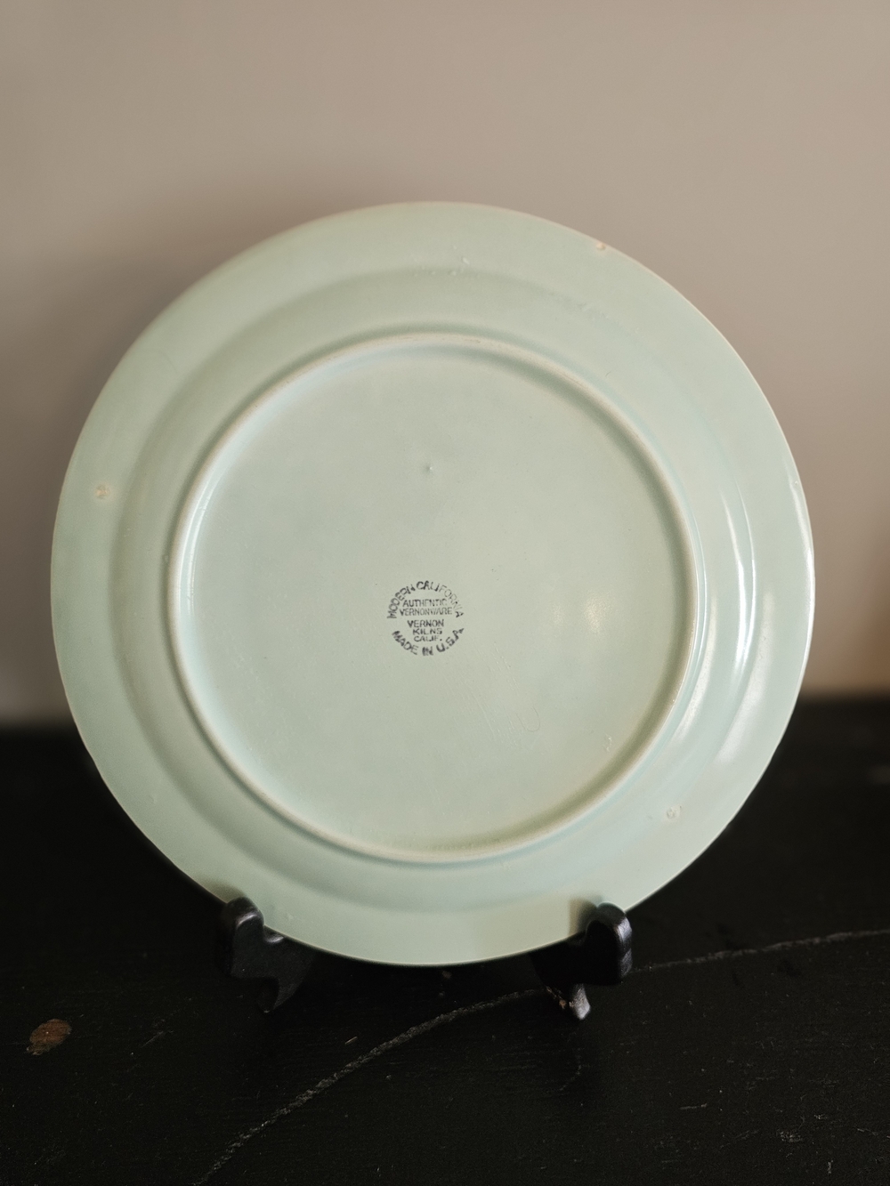 Authentic Vernonware Plate